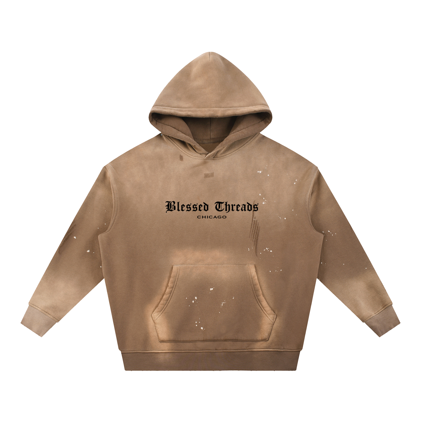 Acid Washed Blessed Hoodie