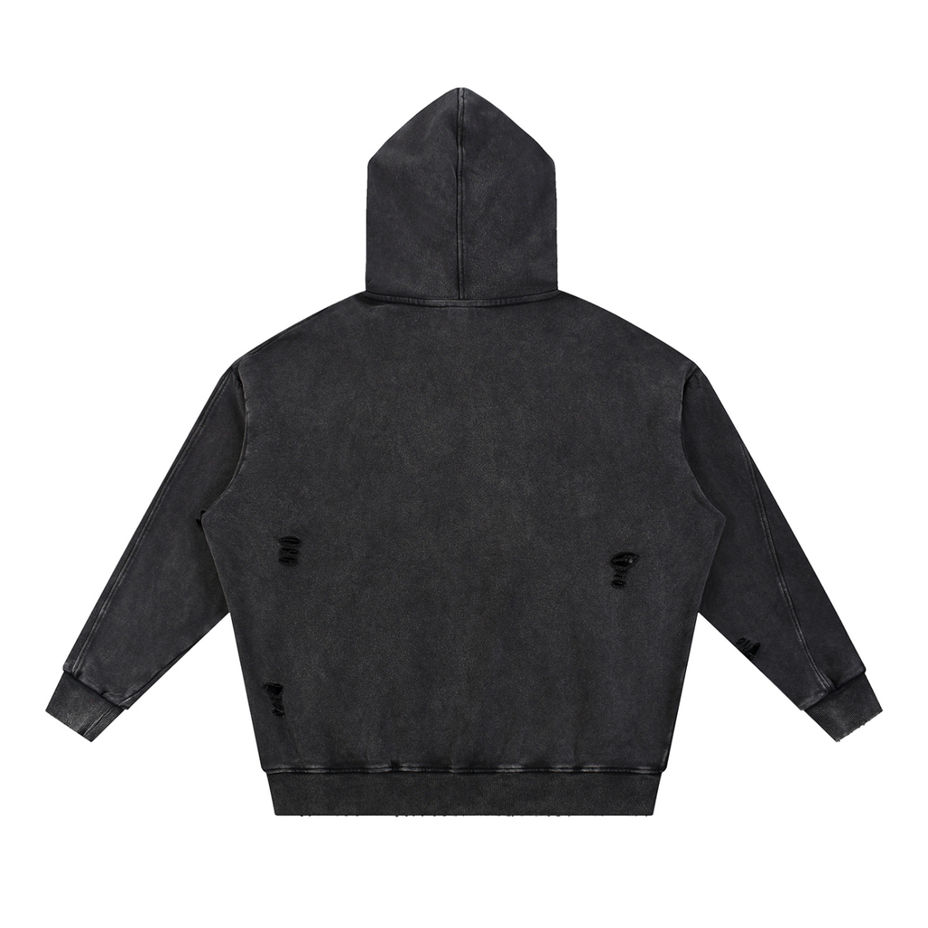Distressed Blessed Threads Hoodie
