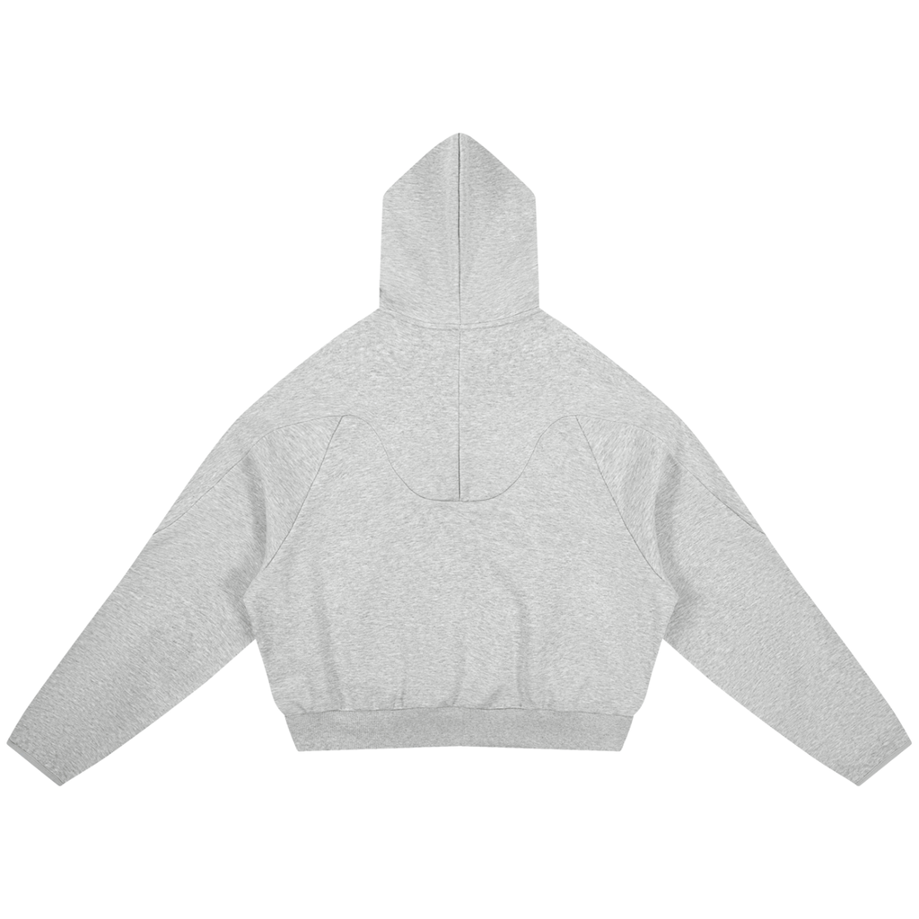 Curved-Cut  hoodie