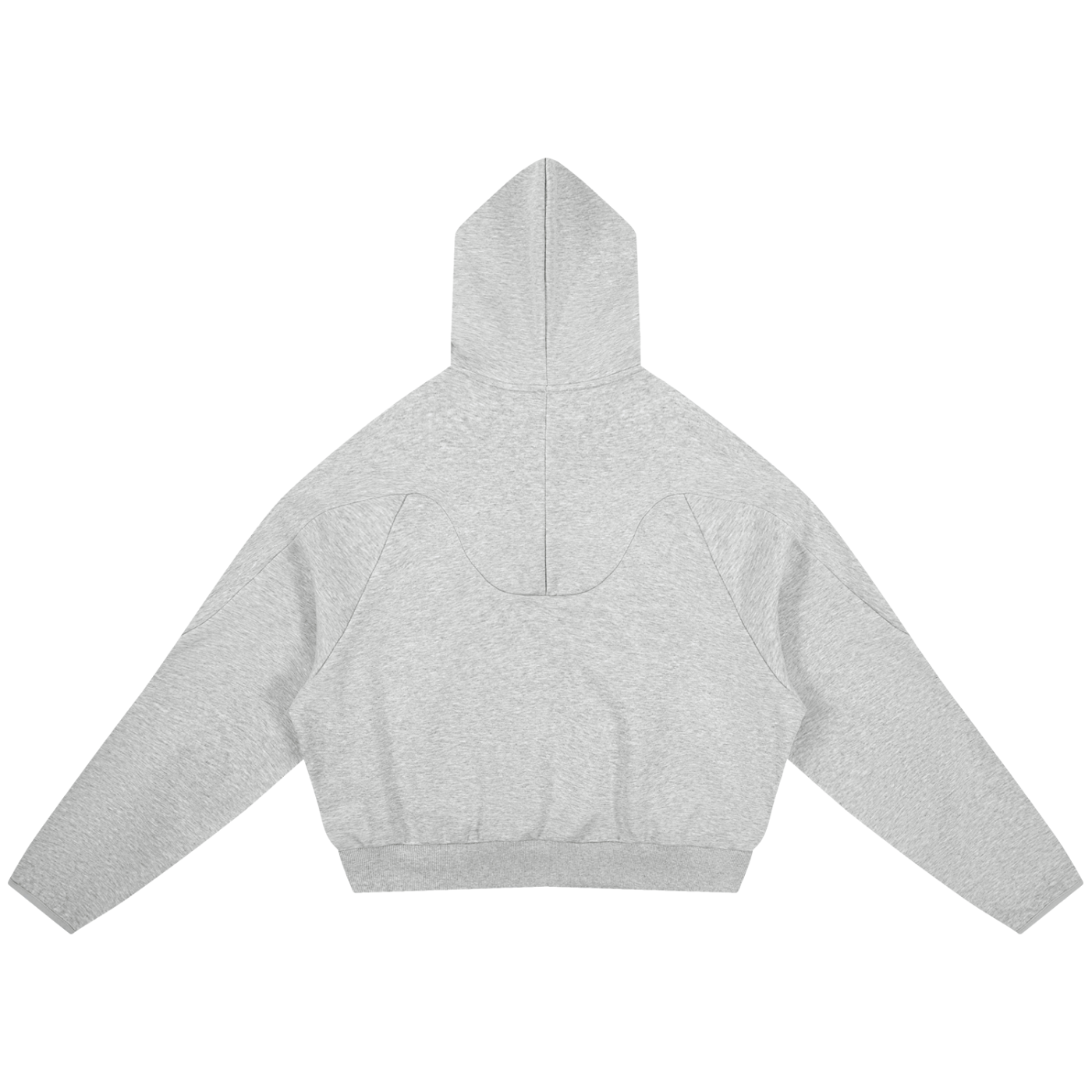 Curved-Cut  hoodie