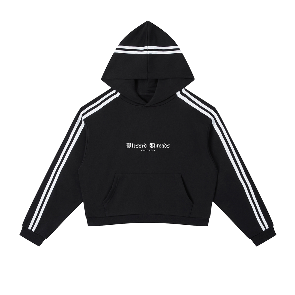 Side Striped Blessed hoodie