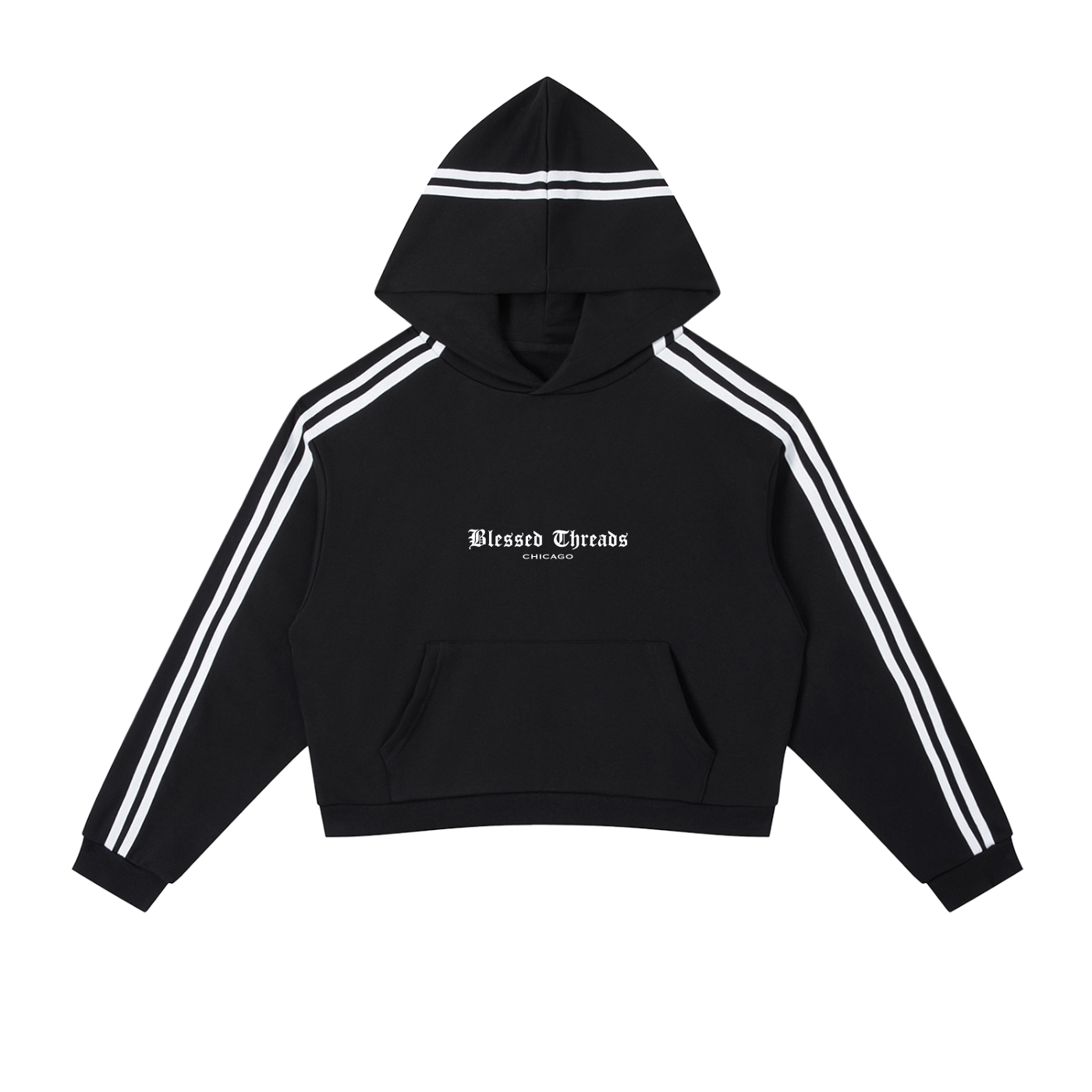 Side Striped Blessed hoodie